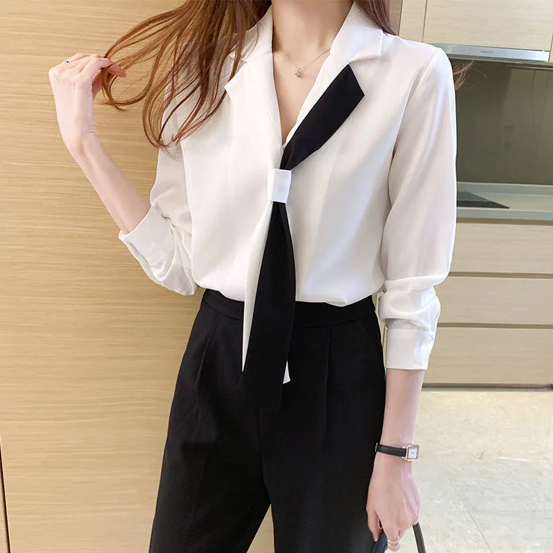 Women Spring Autumn Style Blou - đánh giá và giá Silk Blouse