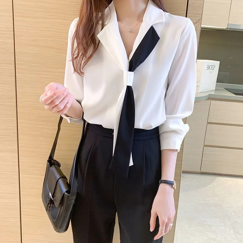 Women Spring Autumn Style Blou - đánh giá và giá Silk Blouse