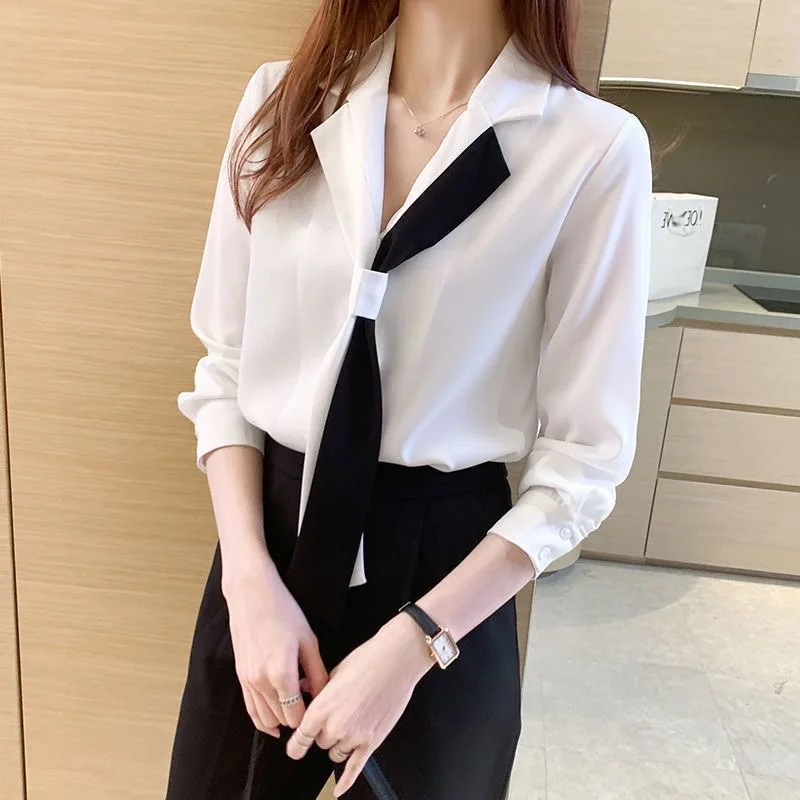 Women Spring Autumn Style Blou - đánh giá và giá Silk Blouse