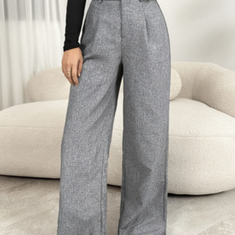 Women Wide Leg Suit Pants High - đánh giá và giá Tailored Trouser Wide