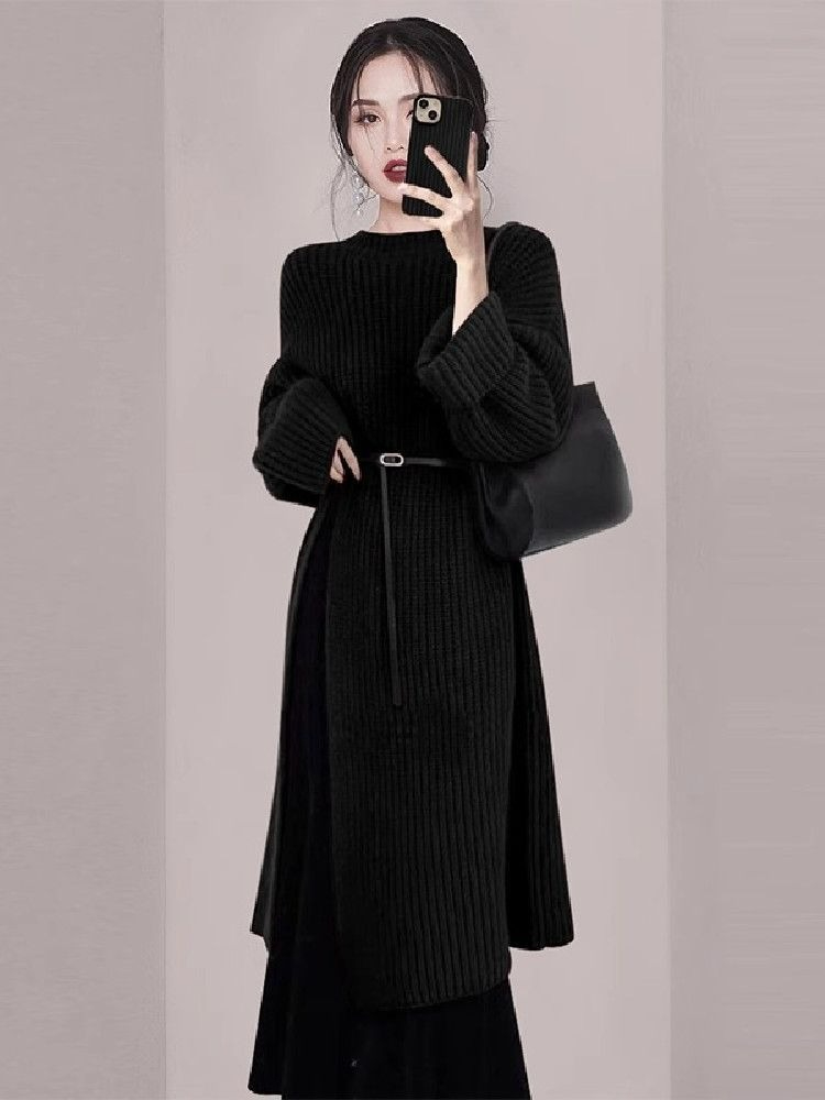 Women Elegant Red Knit Dress A - đánh giá và giá Women'S Red Formal Wear