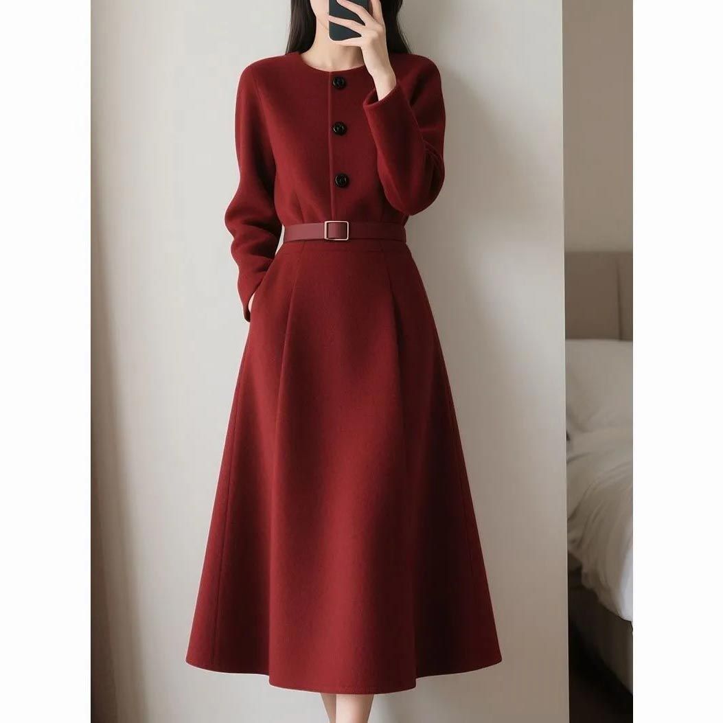 Red Retro High-end Feeling Wai - đánh giá và giá Women'S Red Formal Wear