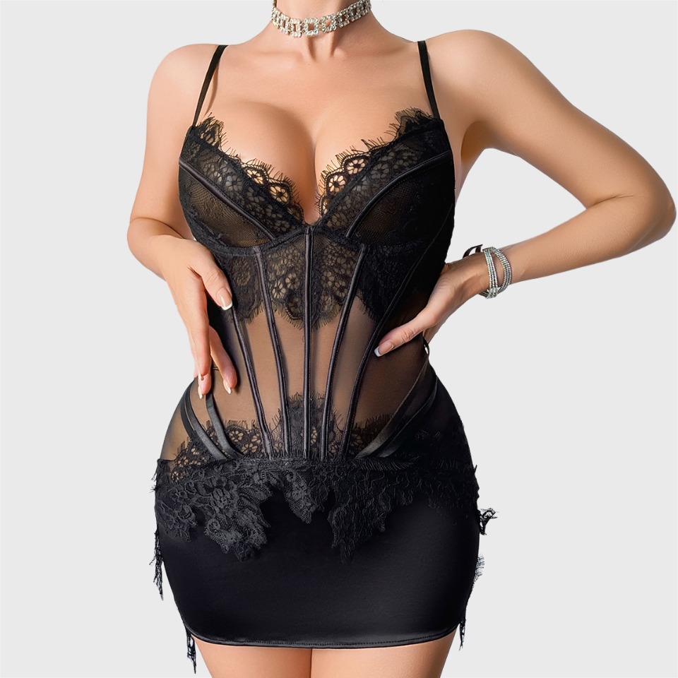 Ellolace Willowy Lingeries Set - đánh giá và giá Lace Dress